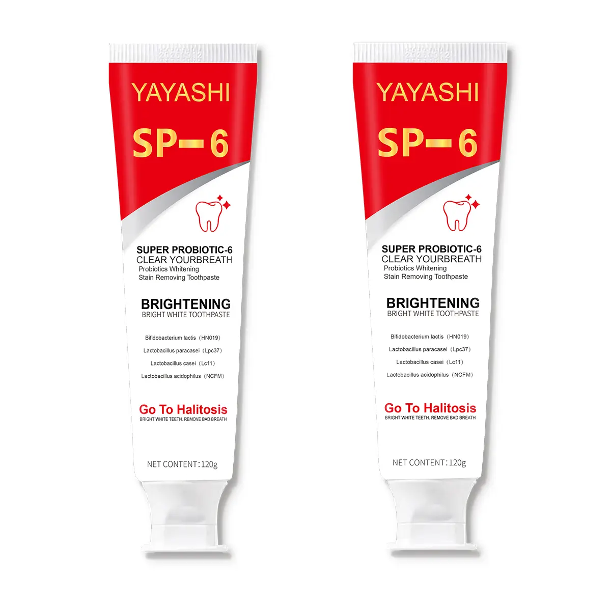 YAYASHl SP-6 Toothpaste for Adults, Daily Professional Oral Care for Fresh Breath and Advanced Odour Control, Healthy Toothpaste, Minty Fresh, Bright Smile, Advanced Whitening Toothpastes