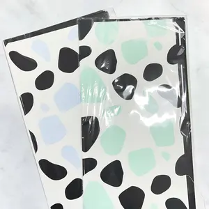 20 Sheet - Cow Print Waterproof Wrapping Paper