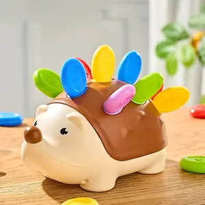Fine Motor Skills Training Toy for Kids Age 1-3, Educational Hedgehog Puzzles for Hand-Eye Coordination, Perfect Gift for Boys and Girls