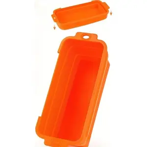 Silicone oil cup, oil box, Blackstone grill accessories - reusable foldable drip tray liner, suitable for 17 inch/28 inch/36 inch Blackstone grill grill oil cup protection (orange)