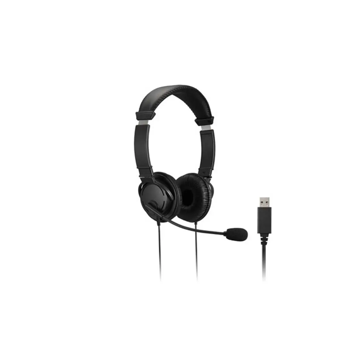 Kensington Computer K33065WW Hi-Fi USB Headphones with Mic & Volume Control-USB