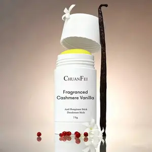 Best-selling Cashmere Vanilla Antiperspirant Deodorant Solid Stick for Underarms, Neutralizes Odor, Long-Lasting Fragrance, Dry Comfort Deodorant Balm, Reduces Underarm Odor, For Men & Women.