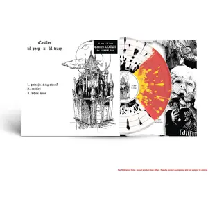 Lil Peep - Castles I & II  [VINYL RECORD - LP] Black, Colored Vinyl, Red, White, Yellow, Stickers