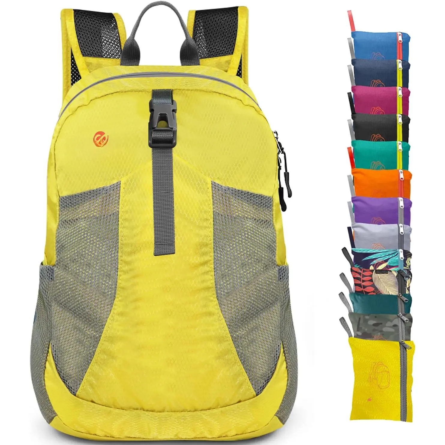 22L Lightweight Packable Hiking Backpack, Small Hiking Backpack Day Pack for Women Men Travel Camping Vacation