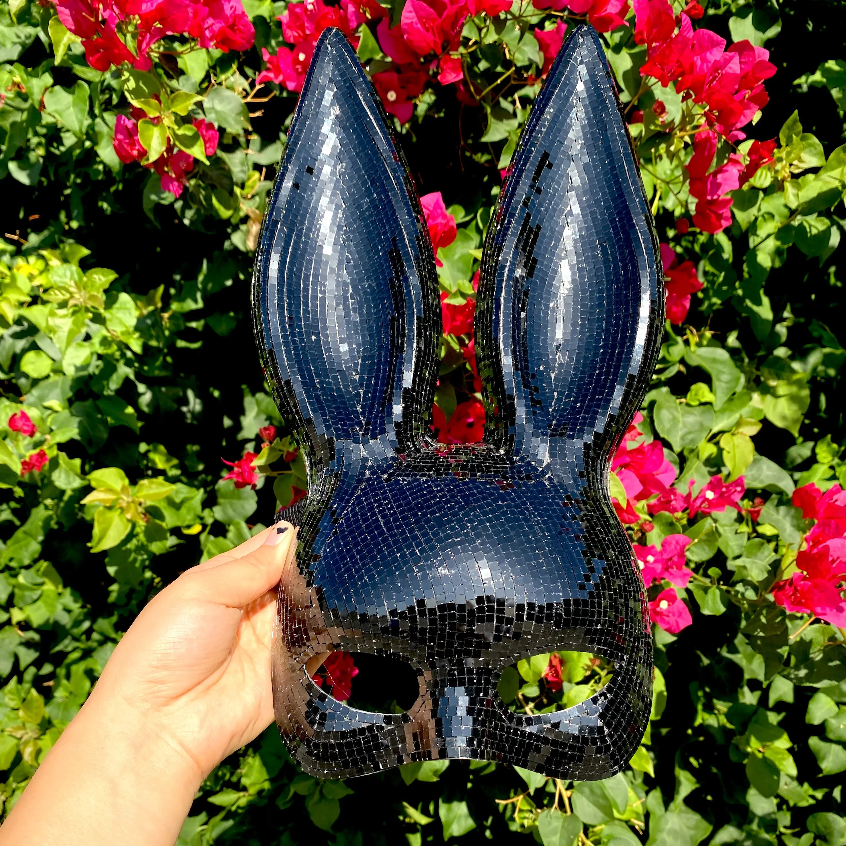 Women's Bunny Masquerade Mask, Venetian Laser Cut Bunny Mask, Rabbit ...