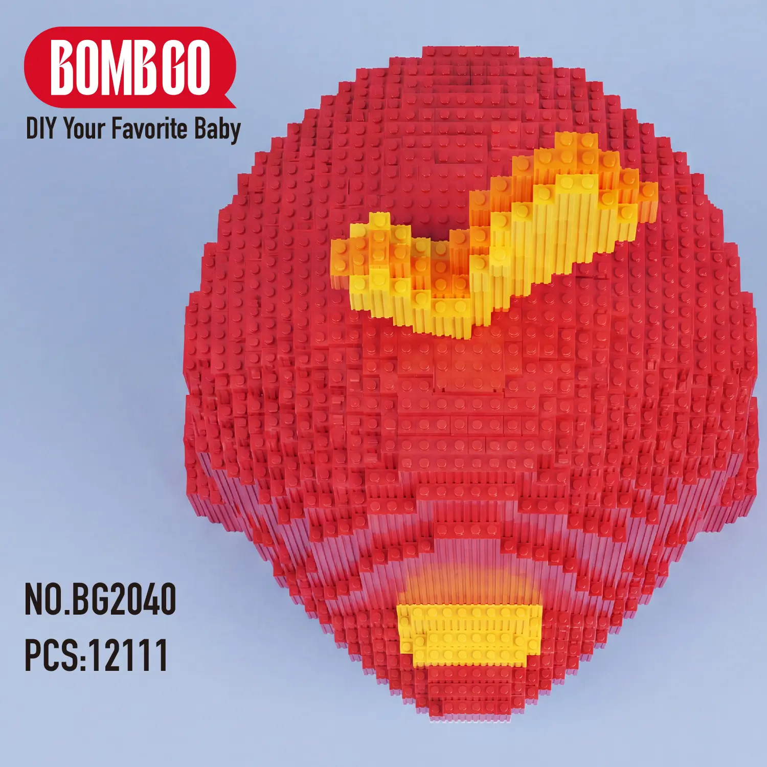 BOMBGO Animation Series -12111+ PCS Toys,BG2040 Birthday Gift,Christmas Gift,Educational Building Blocks,Trend Decoration,Cool Gifts,Brick,Family Bonding BlackFriday Christmas