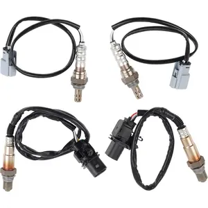Oxygen Sensor 4PCS Compatible with 2011-2014 Ford F150 F-150 5.0L 6.2L 234-5113 234-5076 234-4494 O2 Sensor Left Right Upstream & Downstream
