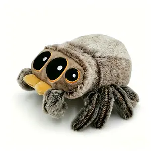 A simulated spider plush toy, filled with polyester fiber, is very suitable for pranks and birthday gifts, and is suitable for children and adults to interact and play at family gatherings.