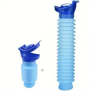 Adjustable emergency urinal, portable car and camping toilet, leak-proof travel potty, with ergonomic handle, suitable for outdoor activities, camping, road trips, compact and hygienic design, Camping Gear
