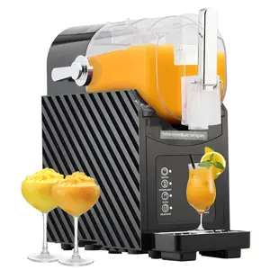 84oz (2.5L) Slushie Machine – Frozen Drink Maker with 3 Preset Modes (Slush, Frappe, Milkshake), LED Display, Auto-Clean, One-Touch Dispensing – Perfect for Home, Parties, Margaritas, Smoothies, Ice Cream