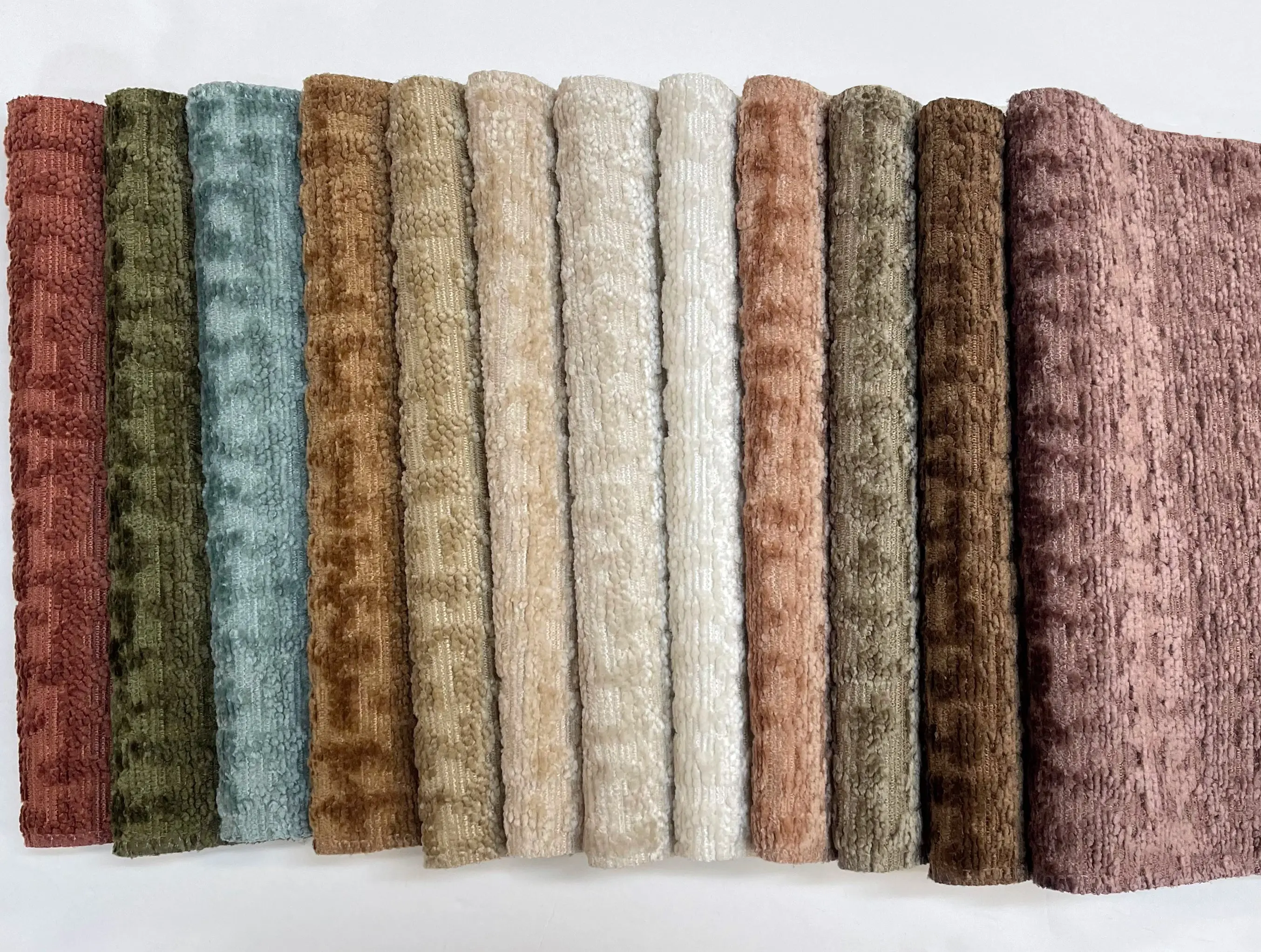 MATRIX - DIMENSIONAL TONE-ON-TONE UPHOLSTERY FABRIC BY THE YARD