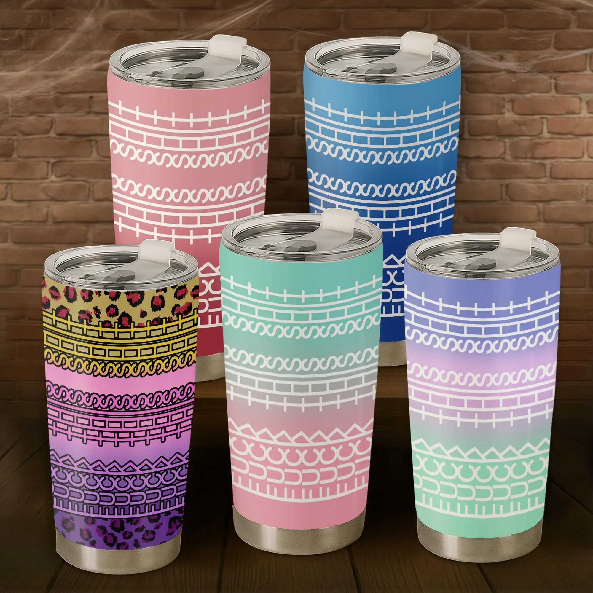 20oz Hidden Message Stainless Steel Vacuum Flask - Pastel Color, Leakproof Portable Drinkware, Sarcastic Office Humor Coffee/Iced Tea Cup, Gift for Coworkers, Flasks