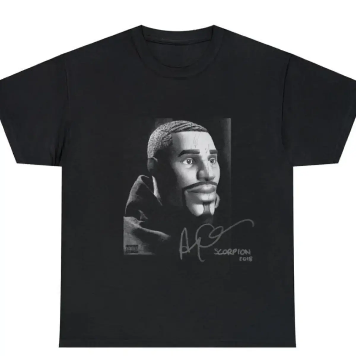Scorpion x Fortnite Tee, Funny Merch Graphic T-Shirt , Unisex Shirt, Top Menswear Underwear Streetwear Tropical Shortsleeve Crewneck T-Shirt Black Casual