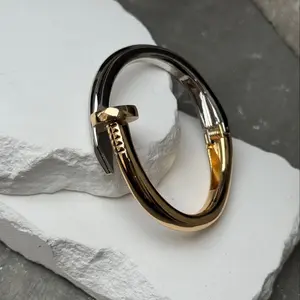 Pure Trouble Statement Layered Bracelet 7"