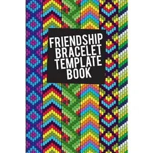 USED-Friendship Bracelet Template Book: Blank Patterns for 8 String Bracelets by Templates, Cutiepie (Paperback)