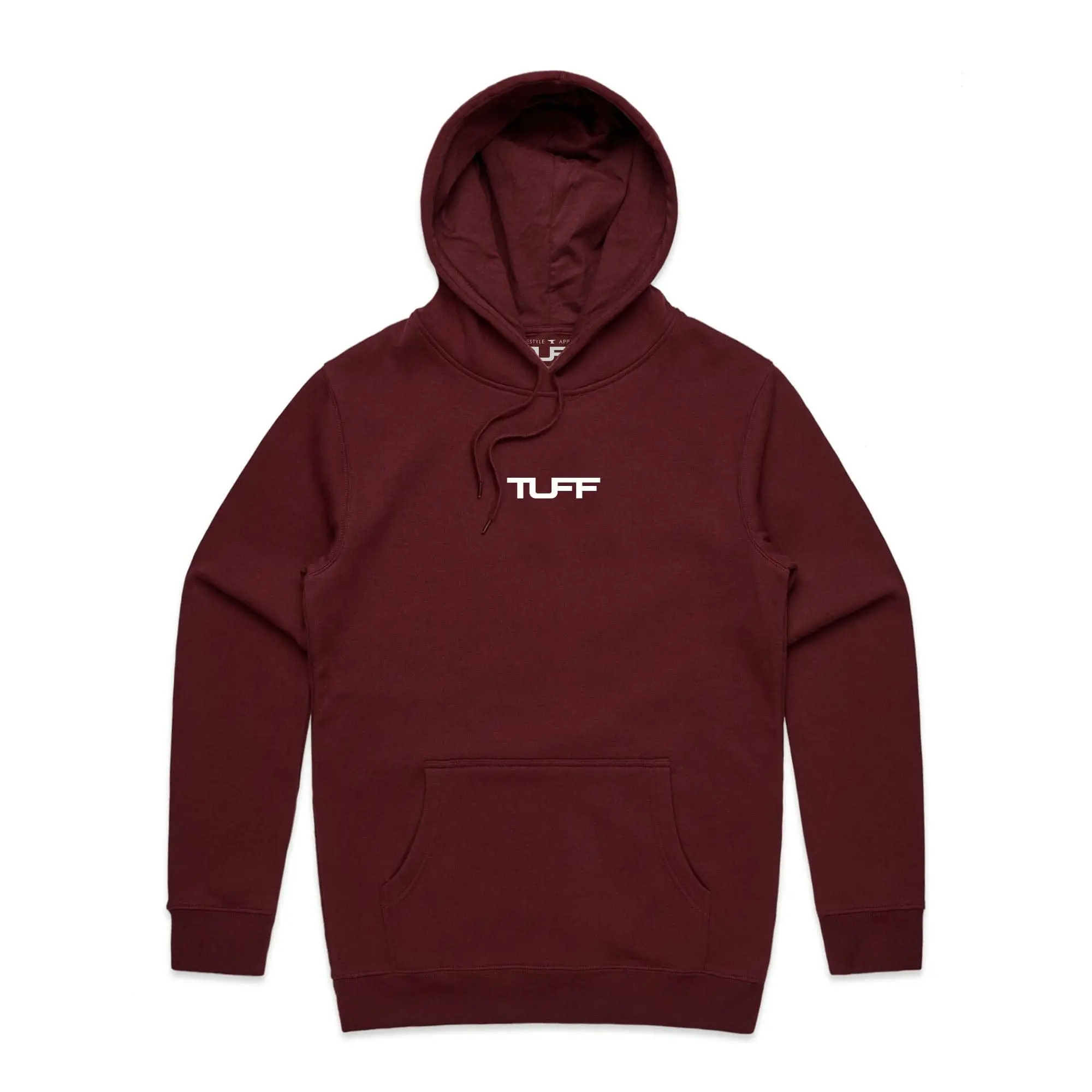 Heavyweight Hooded Sweatshirt for Men - Casual Pullover in 80% Cotton Blend Fabric with a Kangaroo Pocket, Menswear, Sleeve, Polyester, Classic, Fleece, Long Sleeve