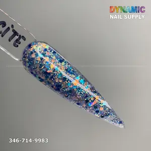 Blue Calcite #335 - Acrylic Glitter Powder