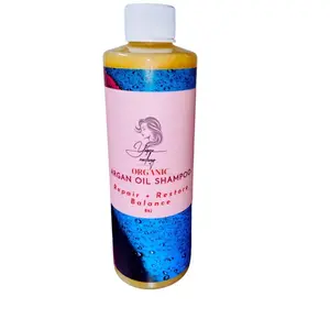 Argan Oil Shampoo for Nourished and Healthy Hair - Moisturizing Cleanser with Keratin Comfort and Smooth Frizz - Moisturizer