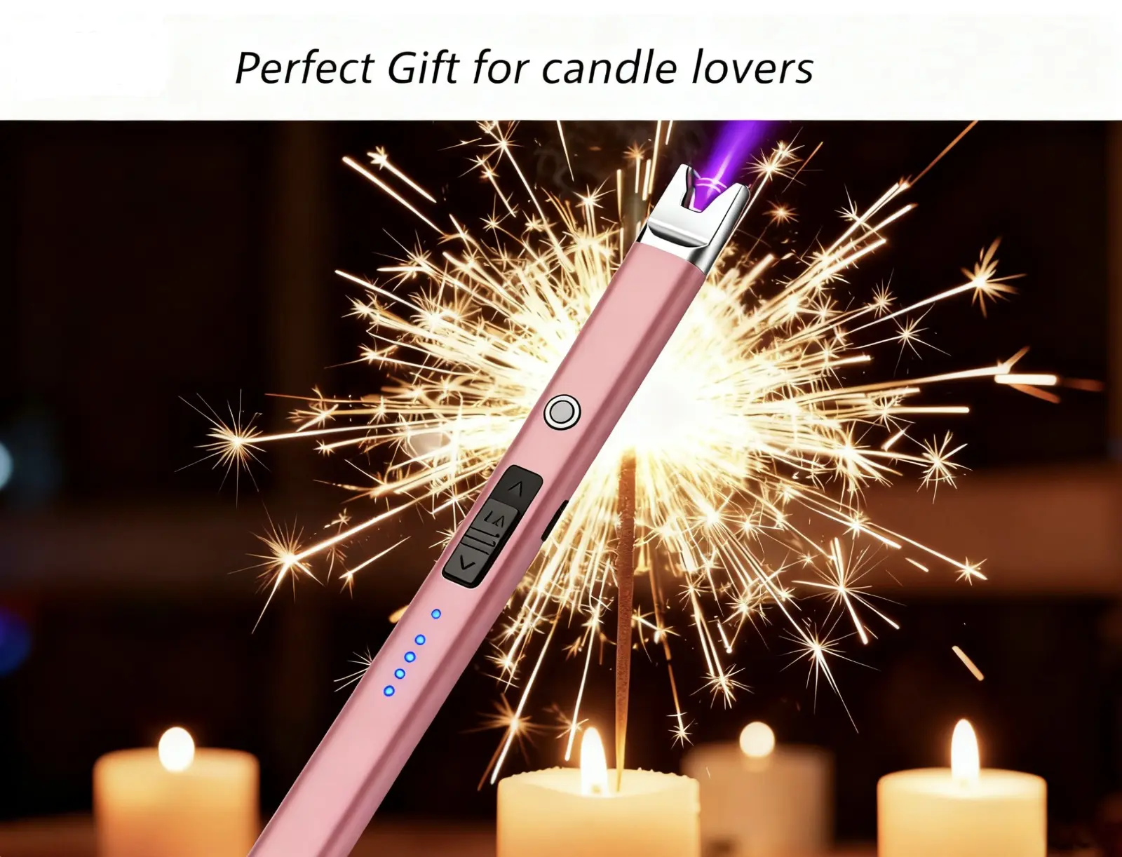 Type-C USB Arc Rechargeable Windproof Loooong Lighter - Portable Kitchen Utensil, Cooking-Friendly Tool for Mother, Housewarming Gift, Utensils, Boyfriend, Mom, Girlfriend