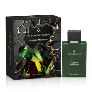 Maison de l'Avenir Majestic Millenium - Long Lasting Perfume - Eau de Parfum - for Men & Women|100 ml | Perfect Gift for Birthday - Aromatic Spicy - with notes of Bitter Almond, Jasmine and Lavender