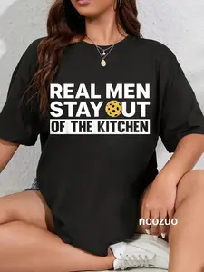 100% Cotton Cool Pickleball For Men Dad Pickle Ball Sports Team Kitchen T-Shirt