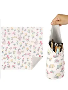 Self-Adhesive Patch Camera Makeup Bag, Magic Cloth Inner Pouch, Dslr Camera Storage, Cute Portable Organizer, Travel Cosmetic Bag