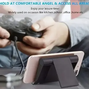 Portable Foldable Phone Stand, Universal Phone Holder, PP Material Desktop Holder, Suitable for Smartphones and Tablets, Creative and Easy to Use, Smartphone Accessories