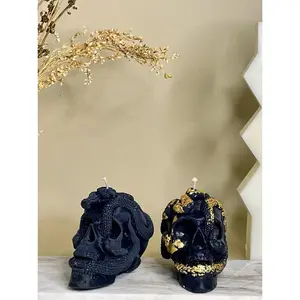 Snake Skull Candle | Halloween Decor | Gift