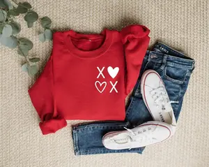 Valentine Shirt, Valentine Sweatshirt, Valentine Day Shirt for Teachers, xoxo Sweater, Valentines Day Gift For Her, Valentine Clothing - LORA ATCHER