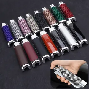 High-End Car Brake Handle Cover Set, Premium Abs Material Suv Interior Accessories, Anti-Slip Protection Decorative Cover