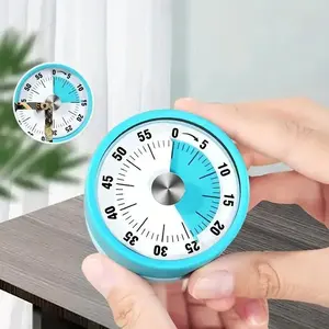 Mini Magnetic Timer Stainless Steel Refrigerator Magnet, Kitchenware Kitchen Cooking Tool Kitchen Egg Timer for Airplanes Boats Cargo Ships Steamboats