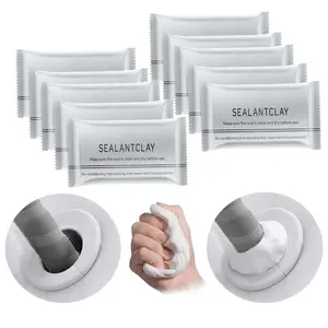 10 Count Waterproof Sealant Mastic,Drain Connection,Quick Mending Mud,Repair Wall Holes for Wall Hole,Air Conditioning Hole Waterproof Seal Putty.