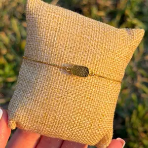 Moldavite Bolo Bracelets