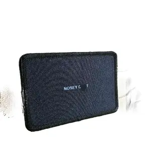 nosey nosy person patch 2"x3" morale patch with hook and loop backing funny