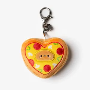 Tayto Potato Pizza Heart Bag Charm
