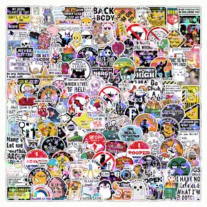 200 Funny Humorous Sticker Packs Box Set, Fun Designs, Shiny Laser Film, Perfect for Daily Decor, Holiday Gifts, Halloween, Thanksgiving, Christmas