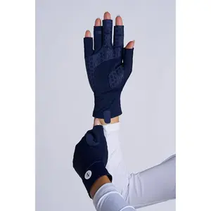Unisex MaxShield Multi-Sport Fingerless Gloves | Navy Unisex MaxShield Multi-Sport Fingerless Gloves | Navy