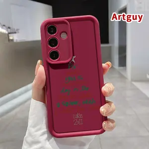 Phone case Compatible with Samsung Galaxy S23 Ultra S24 Plus S25 S22+ Christmas Scripture Tree Anti-Scratch Shockproof TPU Bumper Drop-proof Cover