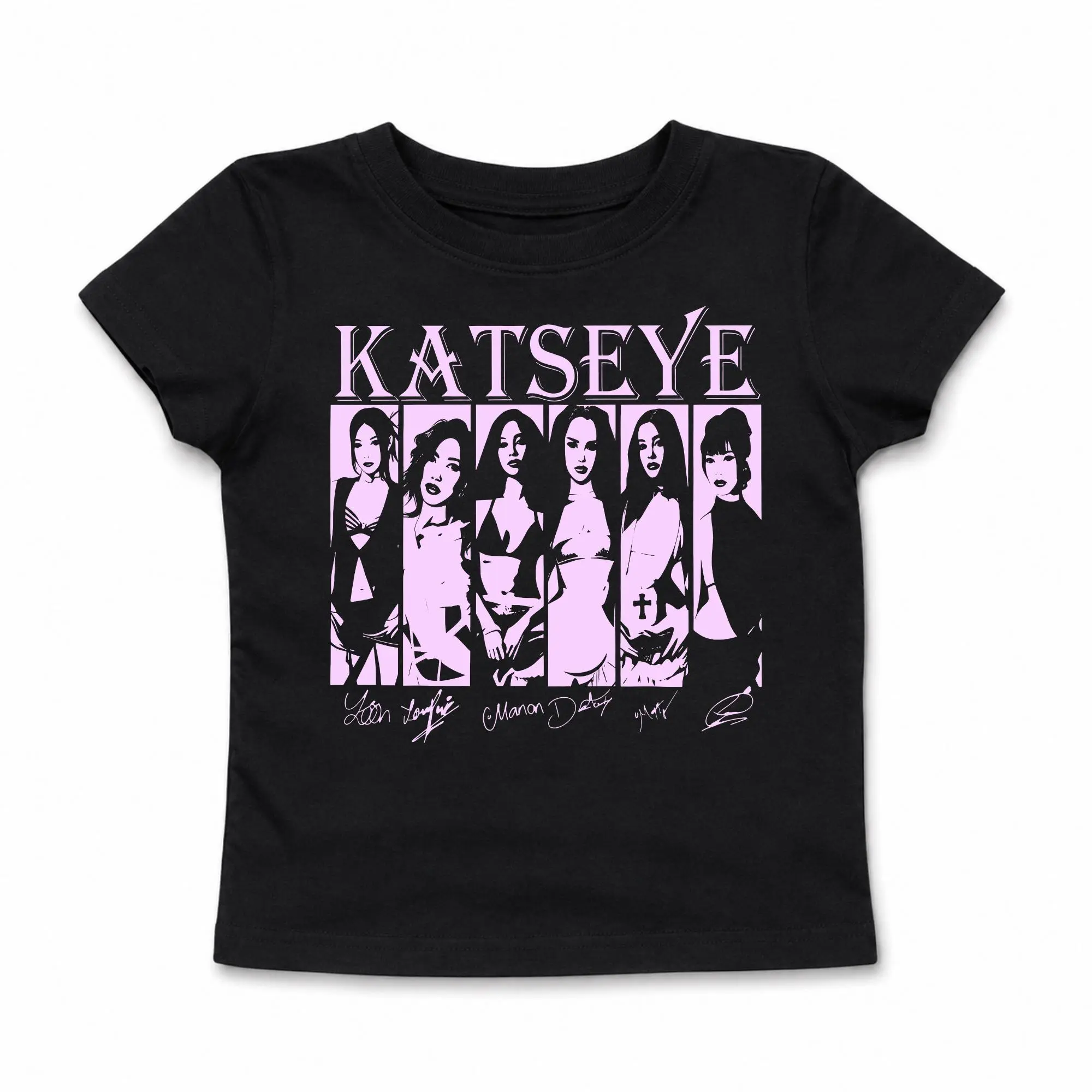 Katseye Kids Tee, Katseye Members Youth Shirt, KATSEYE Merch for Kids,Vintage K-Pop Youth Shirt, Girl Group Fan Kids Tee, Graphic Printed Shirt, Vintage Graphic Tees