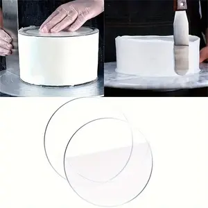 Acrylic Cake Board, Clear Plastic Cake Base, Baking Tools, Kitchen Gadgets, Kitchen Accessories, Tableware, Food Tools