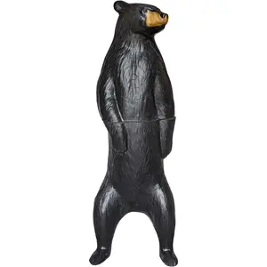Real Wild 3D Standing Black Bear Archery Target with EZ Pull Foam