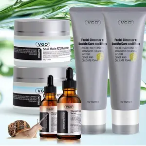 Skin Care Set Gentle Care, Corrective Nourishment, Glossier Moisturizing, Nourishing Essence, Corrective Pores, Reduce Pore Wrinkles facial cleanser