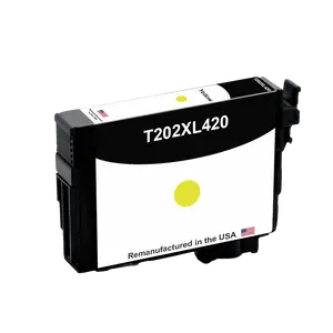 U.S. Remanufactured for Epson T202XL High Yield Yellow, T202XL420