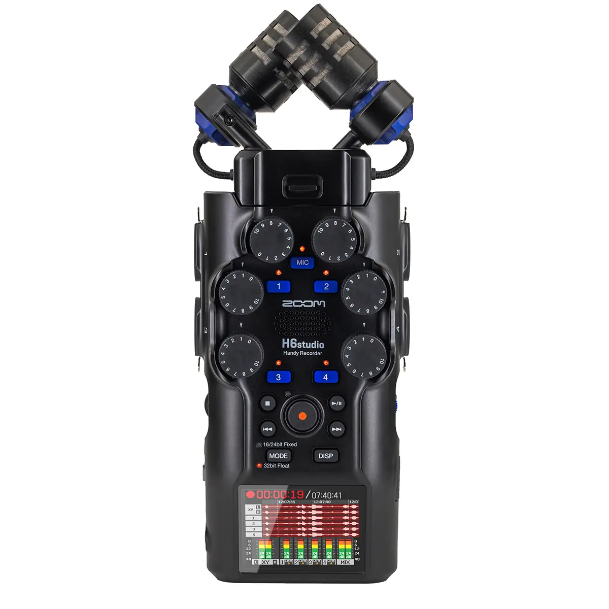 Zoom H6studio 8-Track 32-Bit Float Handy Recorder