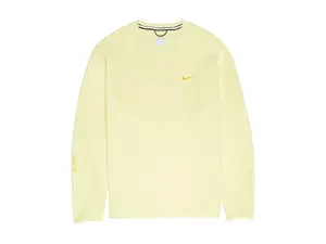 Nike x NOCTA NRG Tech Fleece Crewneck Sweatshirt Citron Tint/Vivid Sulfur (men) by StockX
