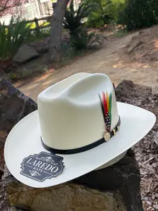 Sombrero 5000x Edition Centenario, Estilo Chaparral Lightweight Comfortable Palm Hat Fedora Style Western Touch Ideal for Hot Weather Casual Mexican Style