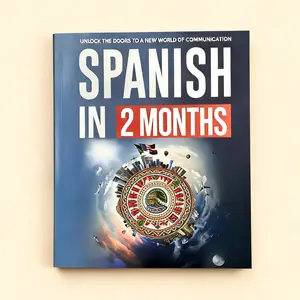 The magical book that teaches basic Spanish in two months- learn Spanish book