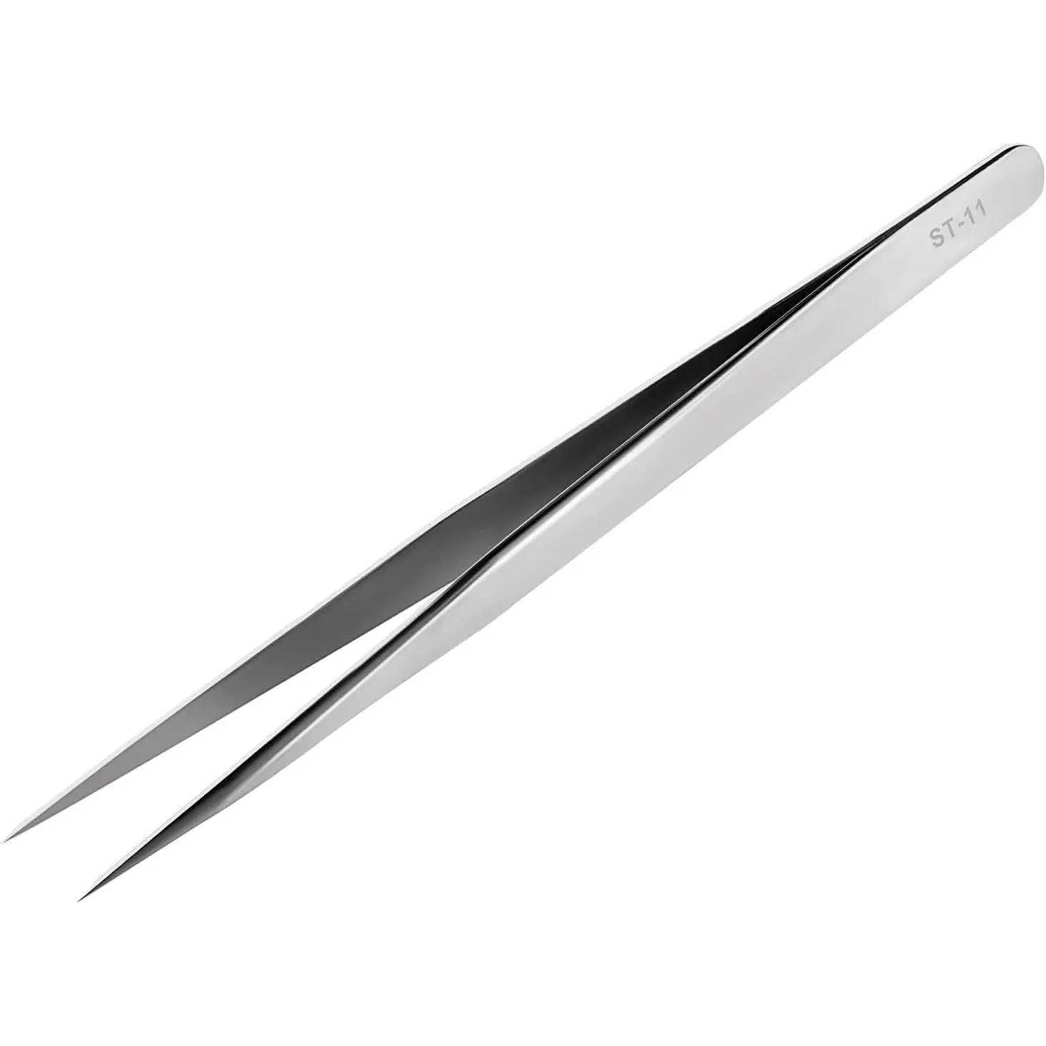 Precision Tweezers, Stainless Steel Pointed Tweezers, Sewing Machine Tweezers, Non-Magnetic Industrial Tweezers,  Craft, Electronics, Soldering, Medical and Experimental Work, Jewelry