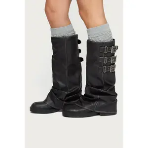 Knee High Scrunch Socks