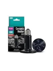 Arcadia IR Ceramic Heat Emitter Fixture Bulb Deep Dome